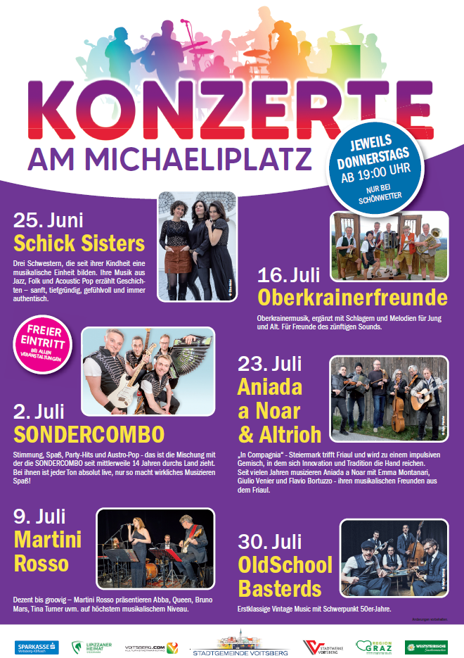 Michaeliplatzkonzert - Legends of Rock